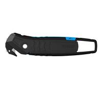 MARTOR SECUMAX 350 SE Cutter de Sécurité, Lame Cachée, 98% Recy n plastique recy riffeur de ruban, cutter professionnel, léger, droitier & gaucher. No. 350040.02