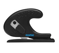 MARTOR SECUMAX COUPPY Couteau Sécurité, Lame Cachée, Pied Glissant | Couteau de sécurité, lame masquée, pied glissant, pour bandes papier & plastique, lame 4 fois, entrepôt. No. 43136.02