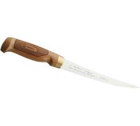 Marttiini couteau à fileter Classic Superflex, lame 19 cm, bois de bouleau, étui cuir