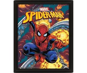 MARVEL - 3D Lenticular Poster 26X20 - Spider-Man Costume Blast