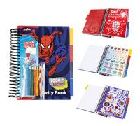 Marvel Autocollants Livre Stickers Enfant Coloriage Spiderman Avengers 1000+ Autocollants et Gommettes pour Enfants (Multi Spiderman)