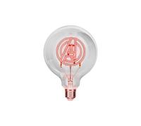 Paladone Ampoule décorative LED néon Marvel Avengers E27 rouge 30000 h sous licence officielle
