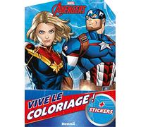 Marvel Avengers - Vive le coloriage ! Livre de coloriage avec stickers Dès 4 ans