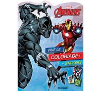 Marvel Avengers - Vive le coloriage ! Livre de coloriage avec stickers Dès 4 ans