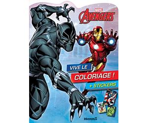 Marvel Avengers - Vive le coloriage ! Livre de coloriage avec stickers Dès 4 ans