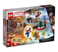LEGO Calendrier de l'Avent Avengers 76267 – 24 cadeaux (Captain America, Spider-Man, Iron Man)