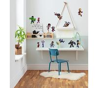 Marvel Lot de 13 stickers muraux Motif Spidey and Friends 50 x 70 cm, Coloré
