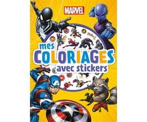 MARVEL - Mes Coloriages avec stickers Collectif (Auteur)