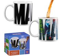 Marvel Mug Avengers - Tasse Mug Thermoréactif 30 cl Thé Café - Idée Cadeau Homme Ado Garcon - Accessoire Officiel