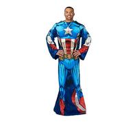 Marvel Northwest Couverture Confortable avec Manches, pour Adulte (121,9 x 180,3 cm), Captain America
