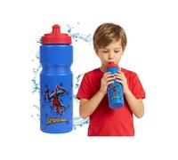 MARVEL Spider-Man Gourde avec embout pour garçon, gourde de sport pour boissons fraîches 700 ml