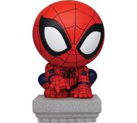 Tirelire Marvel Spider-Man Officielle en PVC 3D - Figurine Cartoon Étanche et Anti-Choc, Fait Main, Objet de Collection et Décoration de Bureau ou Maison, Idée Cadeau