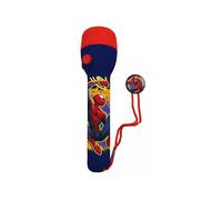 Marvel Spider-Man Lampe Torche LED pour Garçon, avec Dragonne, Cadeau pour Enfants