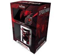 Pyramid International - Ensemble de tasses Spider-Man Web Glitch Miles Morales Noir/Rouge/Blanc
