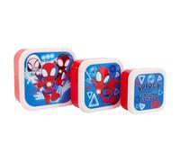 Marvel Spidey Amazing Friends Boîte à déjeuner en polypropylène Bleu et rouge