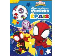 Marvel Spidey et ses amis extraordinaires - Mon colo avec stickers épais - Livre de coloriage 4 ans - Livre de coloriage Spidey - Stickers Spidey - Livre de coloriage Marvel