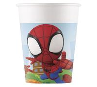 Marvel Spidey Lot de 8 gobelets en carton 200 ml