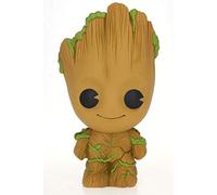 Tirelire Marvel Groot Officielle en PVC 3D Étanche et Antichoc - Figurine Décorative de Bureau, Boîte à Économies, Cadeau Original