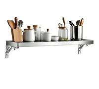 MARXAN Bureau Flottant Mural Cuisine Petit déjeuner Bar Coin Bureau d'ordinateur Salle de Bain Table Pliante à Rabat Multi-usages établi Pliable(L60xW25cm/L23xW10in)