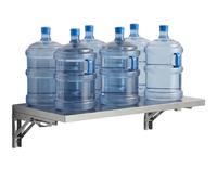 MARXAN Table Pliante Murale, établi Pliable Robuste avec capacité de 50 kg, intérieur extérieur, Longueur 40-120 cm, Multi-Tailles en Option(L60xW50cm/L24xW20in)