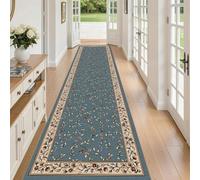 MARXAN Tapis de Sol Vintage, Tapis de Conception Classique Traditionnel | Tapis de sol Long lavable et Durable, 1m, 150cm, 2m, 250cm, 3m, 3.5m, 4m, 4.5m, 5m, 6m(120×600cm)