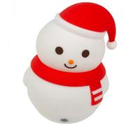 Mary's Veilleuse enfant bonhomme de neige - Blanc