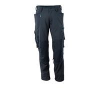 Mascot 17179-311-010-82C58 Pantalon avec Poches, Noir/Bleu, Taille 82C58