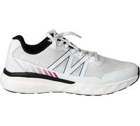 Mascot - Baskets à logo pour hommes, microfibre MA233 (48 UE, 48 EU) (Blanc/Blanc/Noir/Noir)