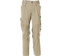 Mascot Pantalon Bleu Taille mi-haute Ajustée Unisex Adultes Homme Classique Large Regular Multi-sport Automne/Hiver 6 poches avec genouillères