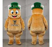Mascotte MASTICOT dorée scintillante Guinness