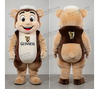 Mascotte MASTICOT Guinness en peluche rembourrée