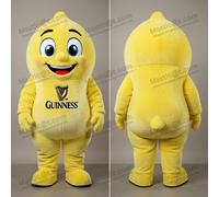 Mascotte MASTICOT Guinness Jaune Citron Ludique