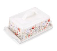 Maselniczka porcelanowa biała MAKI