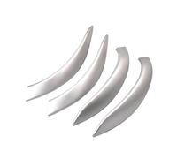 MASHRGX Poignée De Porte Intérieure Avec Cache Extérieur Et Garniture Pour Série 3 Et 4 F30, F31, F32, F33, F34, F35, F36, F80, F82 - Référence 51417275487(Silver Outer Cover)