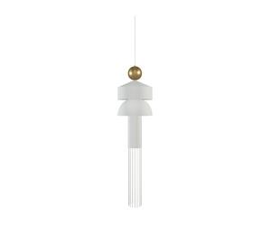 Masiero Nappe XL1 Pendelleuchte, Total White
