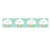 Washi Tape Happy Clouds, 15mm, Rouleau 10m