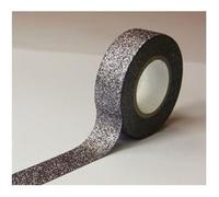 Masking tape - Argenté - Paillettes - Repositionnable - 15 mm x 10 m - Global Gift Argenté G