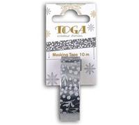 Masking Tape - Baies Blanches Papier Argent? - 10 M - 1 Pce