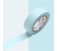 Masking tape mt 15 mm uni pastel bleu poudré - masking tape (mt) Bleu G