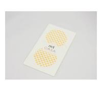Masking Tape Mt Casa Seal Sticker Rond En Washi Pois - Dot Apricot