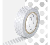 Masking Tape Mt Pois Argent - Dot Silver