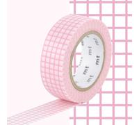 Masking Tape (MT) Quadrillage Rose