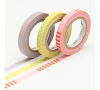 Masking Tape Mt Slim 6 Mm Set De 3 - Deco A - Masking Tape (Mt)