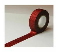 Masking Tape Paillettes - Rouge