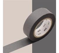 Masking tape unicolore pastel - Gris mat - 1,5 cm x 7 m Gris G