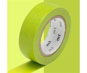 Masking tape unicolore - Vert anis - 1,5 cm x 7 m Vert G