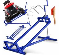 MASKO® Cric lève Tracteur Tondeuse 400 kg Dispositif de Levage pour Tondeuse à Gazon autoportée Cric lève Tracteur Tondeuse Aide au Nettoyage Pont élévateur