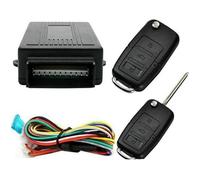 MASO Kit de Centralisation Auto Télécommande Universel pour Porte de Voiture avec Boîte de Contrôle + 2 Télécommandes de Remplacement pour Verrouillage Central de Voiture