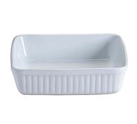 Plat de cuisson four CLASSIC 24 cm, carré, blanc, grès, Mason Cash