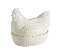 Mason Cash Grand nid de Poules de Rangement d’œufs 2010019, crème